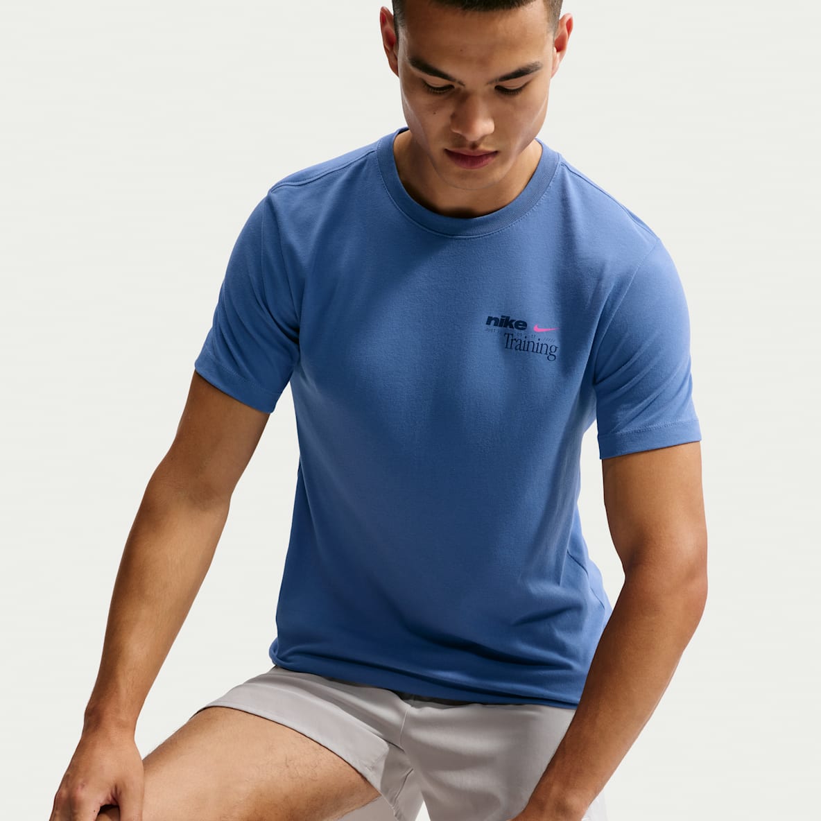 Blue Dri-FIT Clothing Graphic Tees. Nike JP